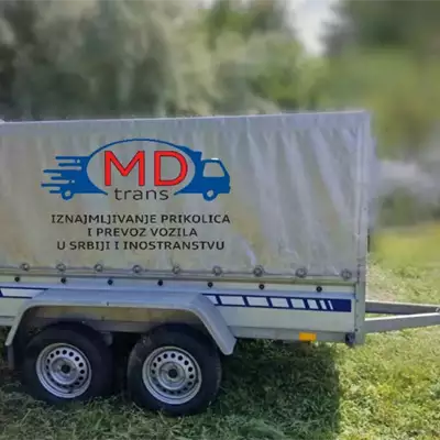 MD Trans praktične prikolice za transport