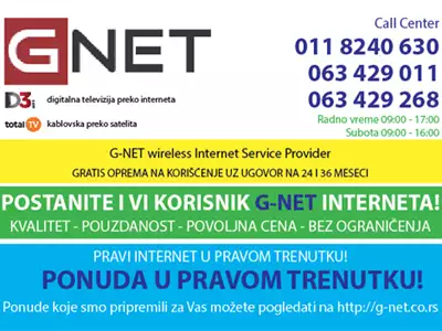 Provajder bežičnog interneta Gnet-Isp Group