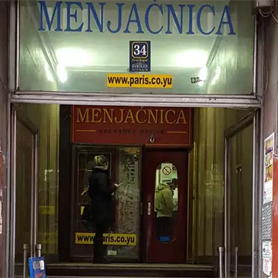 Menjačnica Paris Resavska