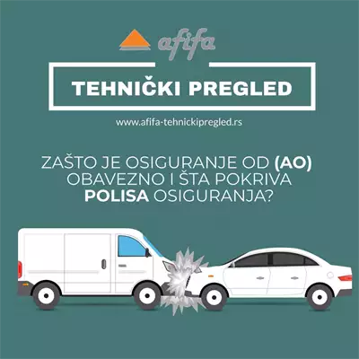 Tehnički pregled Afifa polisa osiguranja