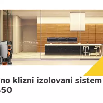 Alumil klizni i podizno klizni izolovani sistem