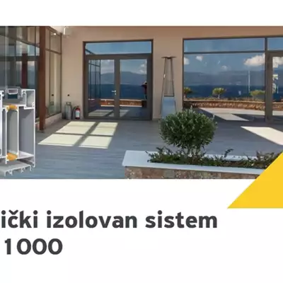 Alumil okretni termički izolovan sistem