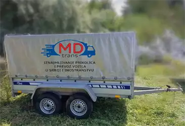 MD Trans praktične prikolice za transport