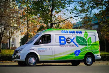 Bex express kurirska služba električna vozila