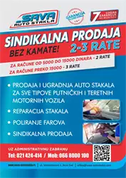 Sava auto stakla Novi Sad