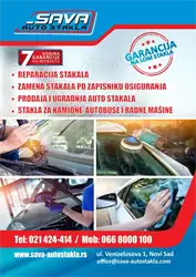 Sava auto stakla Novi Sad