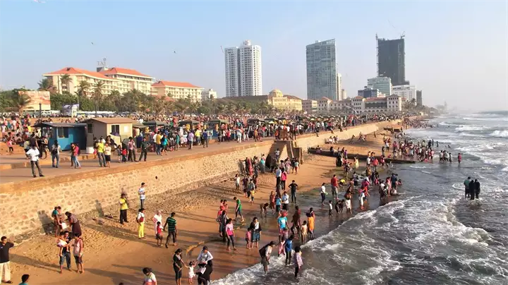 Promenade in Colombo, Sri Lanka