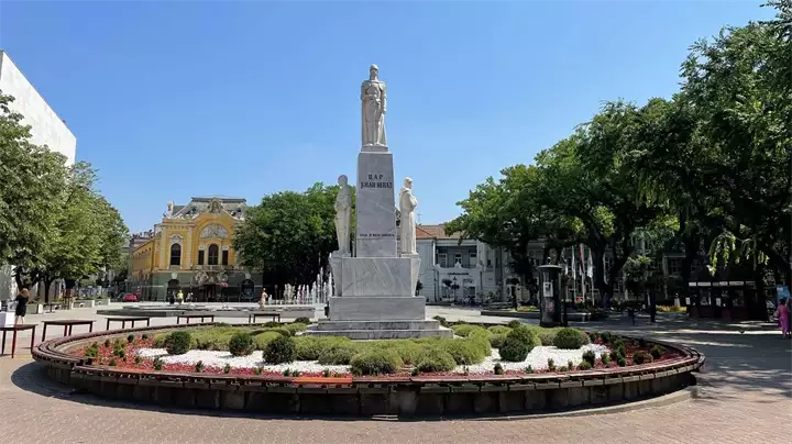 Monument to Emperor Jovan Nenad in Subotica