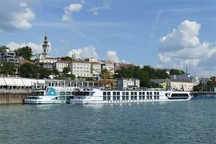 View of Kalemegdan Fortress from the Sava River