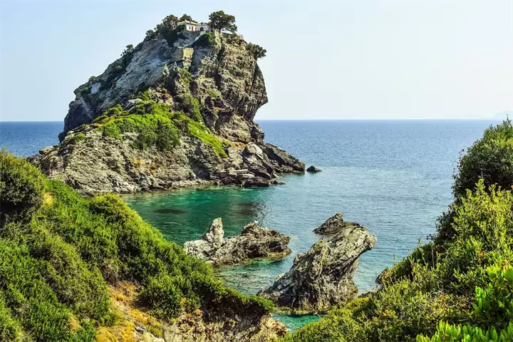 Kapela Agios Ioanis, Skopelos